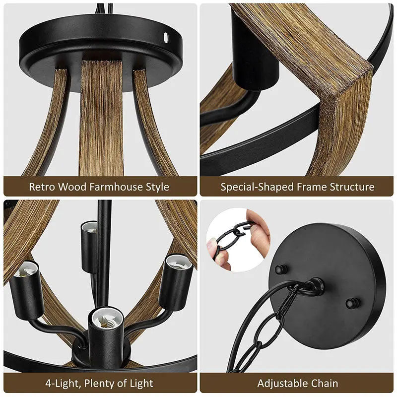Petunia Rustic Foyer Lighting - Image 5