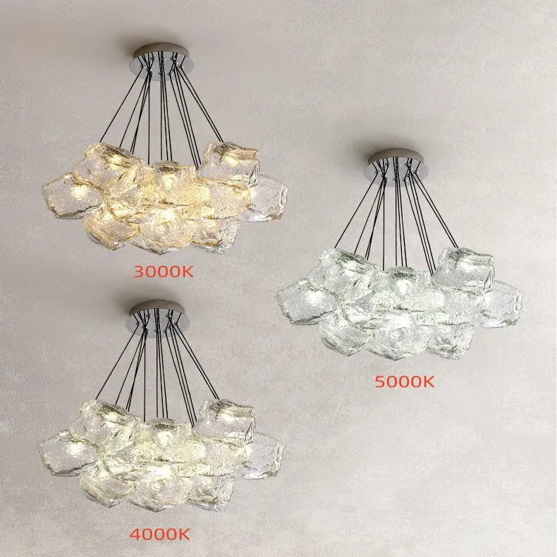 13 Light Post Modern Chrome Chandelier - Image 4