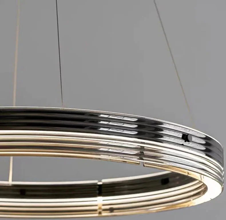 Qyra Contemporary Circular LED Chandelier - Image 12