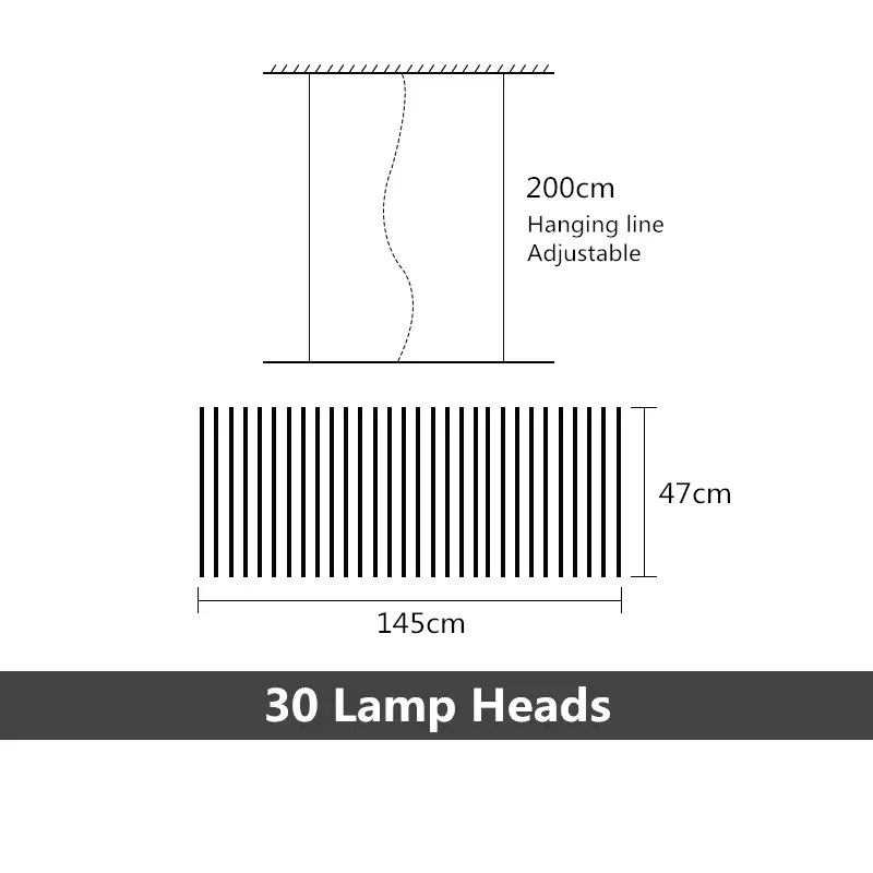 Radiel Modern Led Chandelier with Remote Control - Image 9