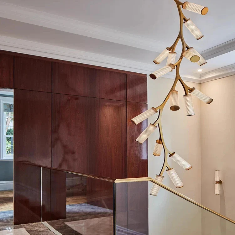 Rhea Modern Simple Staircase Chandelier - Image 4