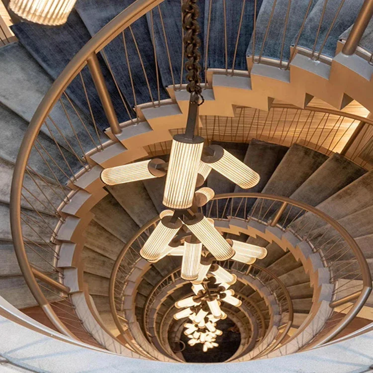 Rhea Modern Simple Staircase Chandelier - Image 5