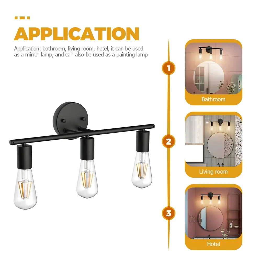 Rossi Farmhouse Light Fixtures Bathroom - Image 5
