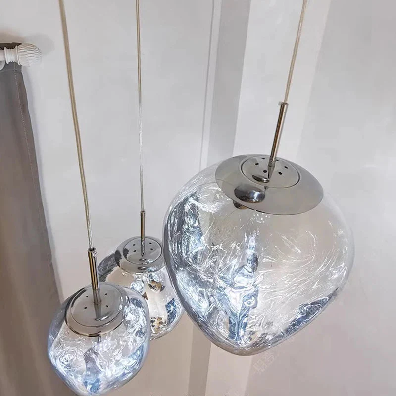 Ruby Contemporary Bubble Pendant Chandelier - Image 7