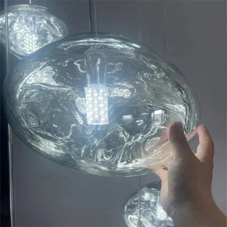 Ruby Contemporary Bubble Pendant Chandelier - Image 8
