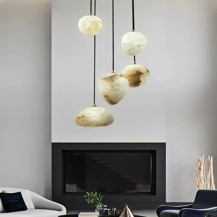 Sage Marble Chandelier - Image 5