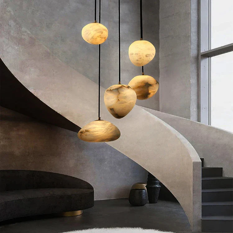Sage Marble Chandelier - Image 6