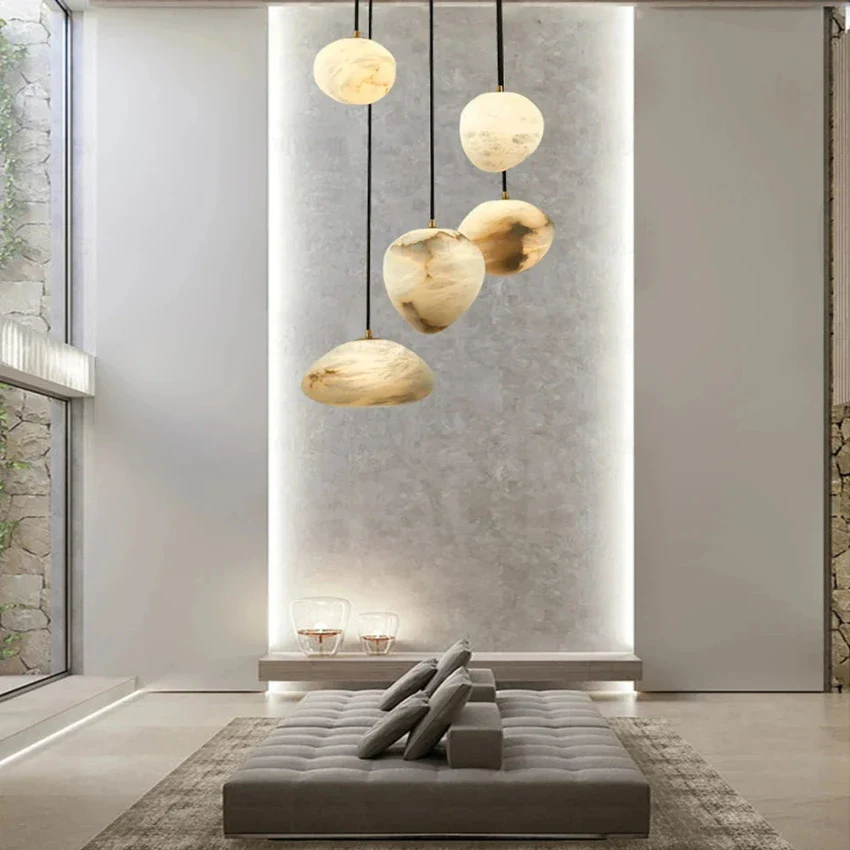 Sage Marble Chandelier - Image 7