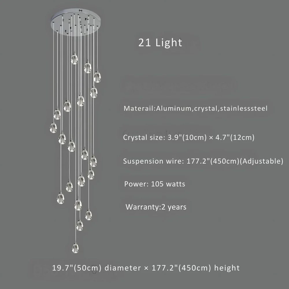 Sensa Crystal Stairwell Lighting - Image 10