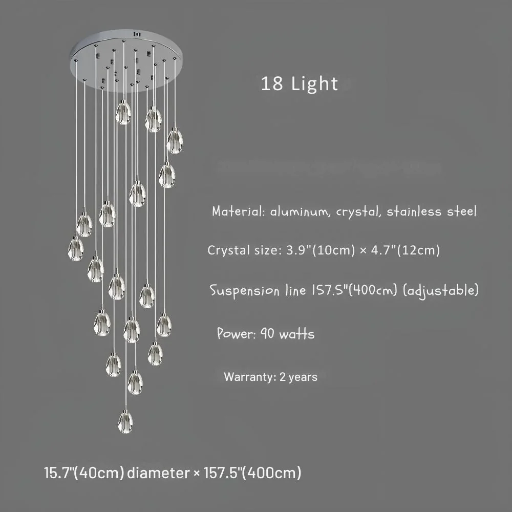 Sensa Crystal Stairwell Lighting - Image 11