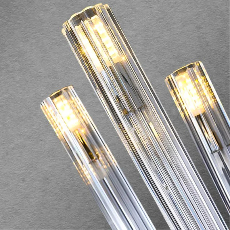 Sesi Mid Century Modern Glass Chandelier - Image 7