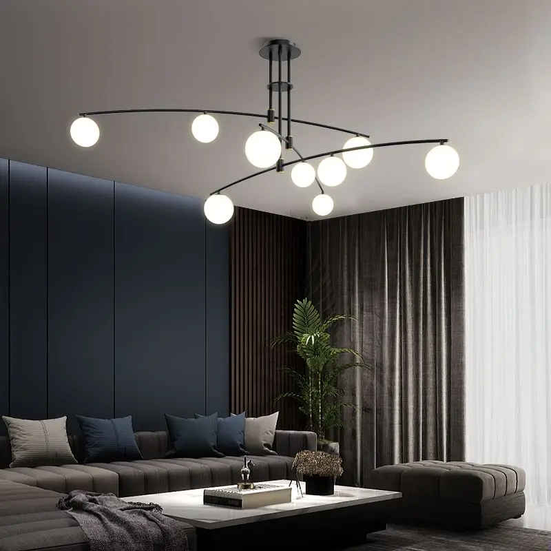 Sharon Contemporary Globe Chandelier - Image 3