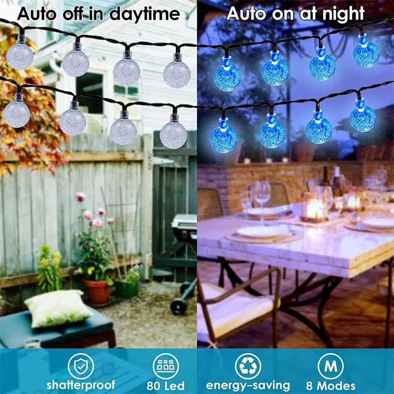 Solar Dimmable Outdoor String Lights - Image 5