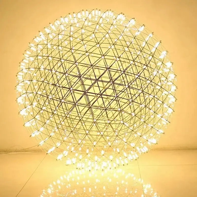 Spark Ball Stainless Steel Pendant Light - Image 3