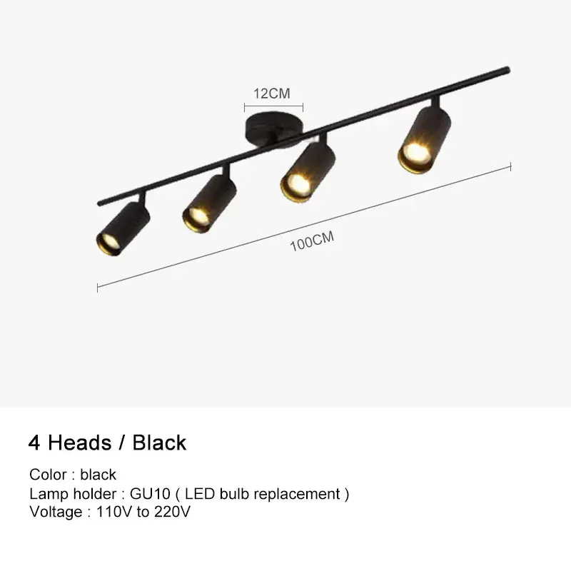 Surface Mounted Minimalist Modern Track Led Lighting - Image 11