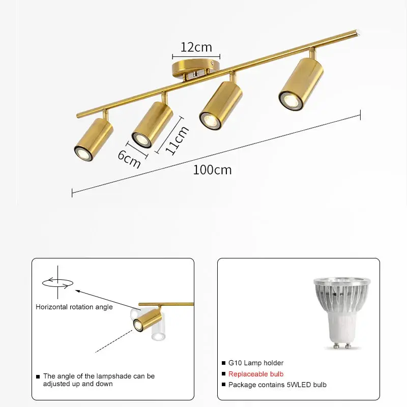 Surface Mounted Minimalist Modern Track Led Lighting - Image 5