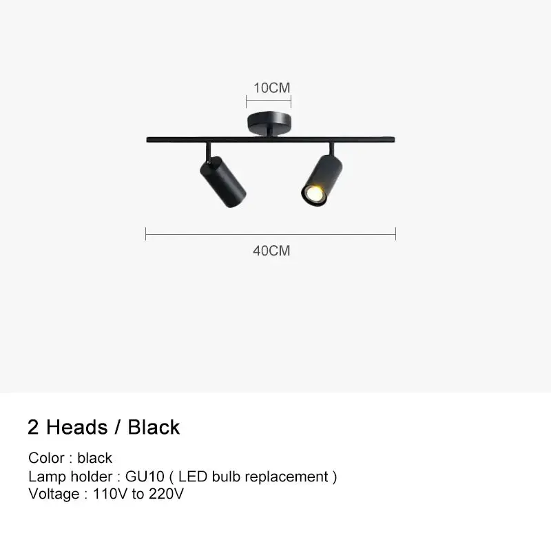 Surface Mounted Minimalist Modern Track Led Lighting - Image 9