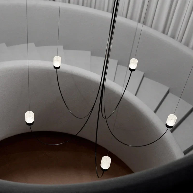 Suri Black Modern Chandelier - Image 4