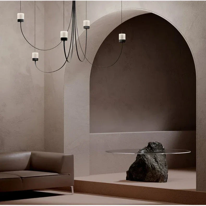 Suri Black Modern Chandelier - Image 5