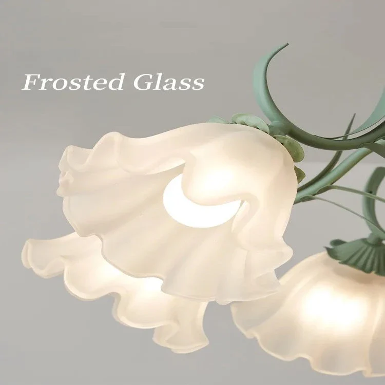 Tina Green French Style Flower Chandelier - Image 4