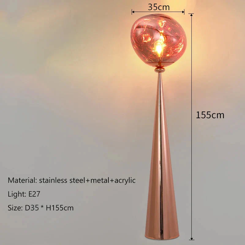Tolya Minimalist Tall Lava Floor Lamp - Image 7