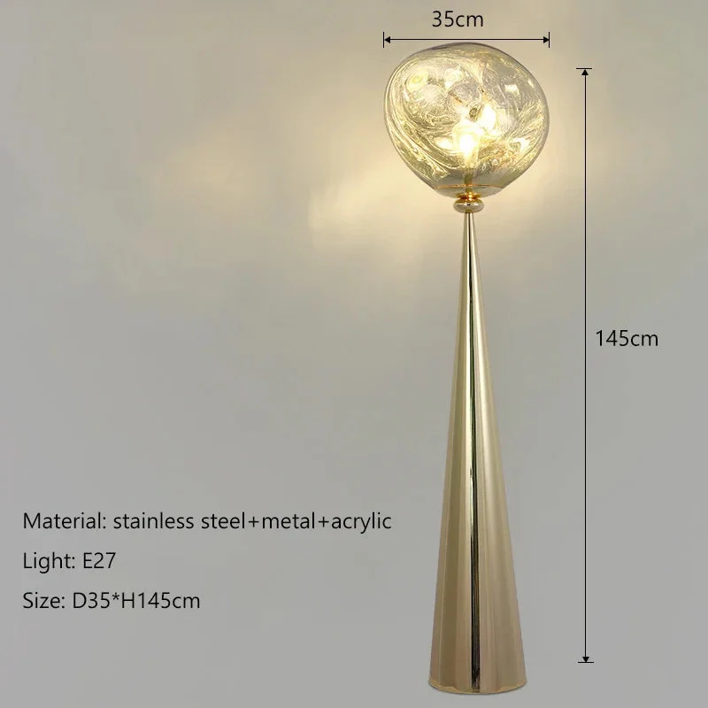 Tolya Minimalist Tall Lava Floor Lamp - Image 8