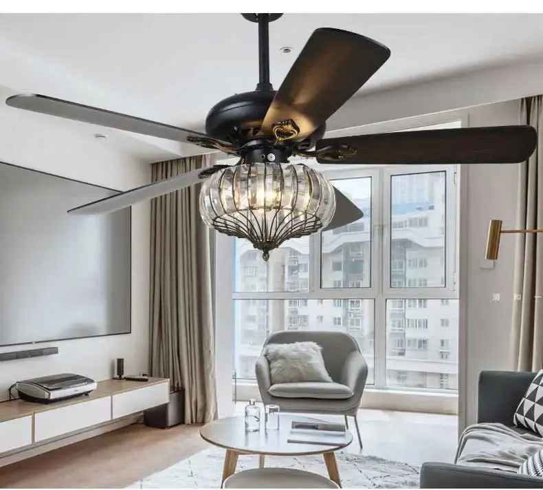 Tulis 52 Inch Chandelier Ceiling Fan With Light - Image 4