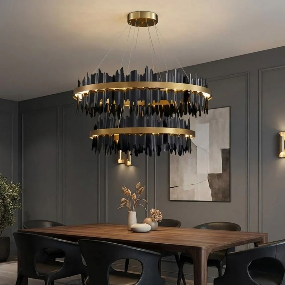 Verda Modern Circular Chandelier - Image 6