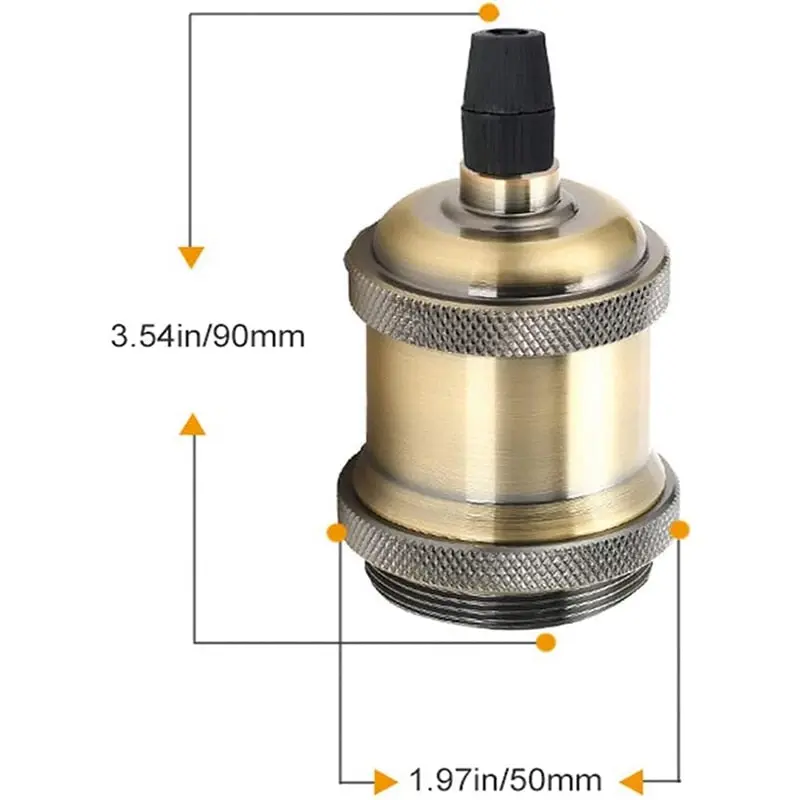 Vintage E26 E27 Light Socket - Image 9