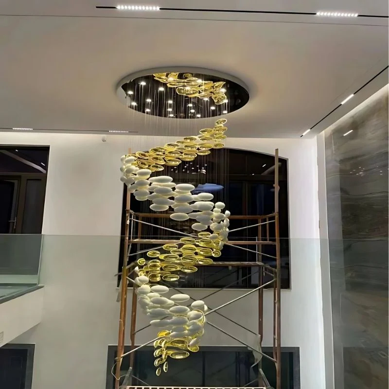 Vita Luxury Staircase Hanging Chandelier - Image 3