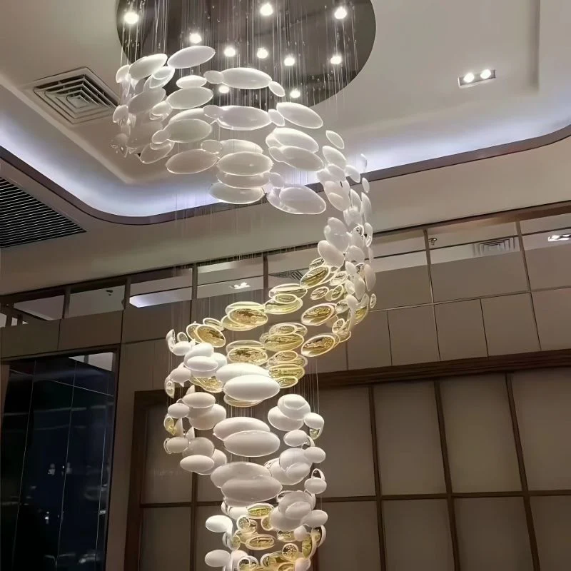 Vita Luxury Staircase Hanging Chandelier - Image 4