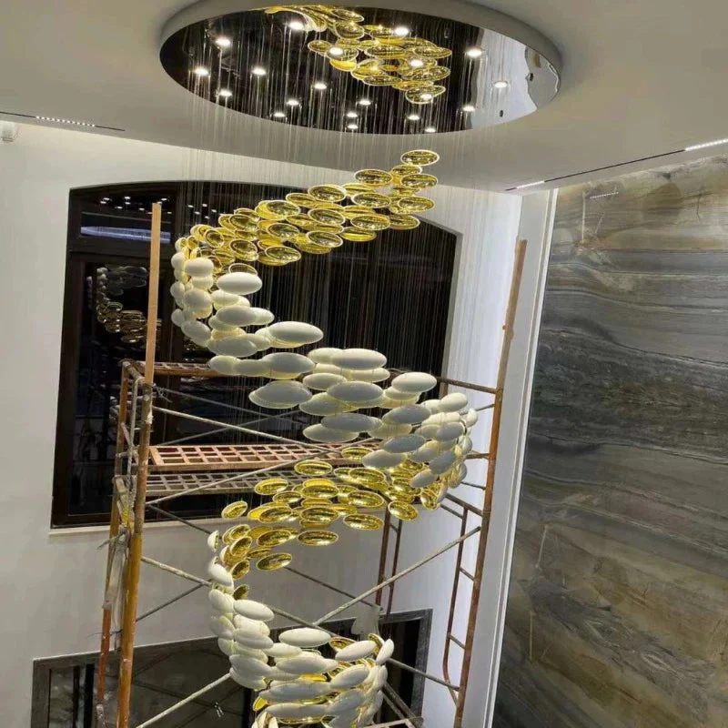 Vita Luxury Staircase Hanging Chandelier - Image 5