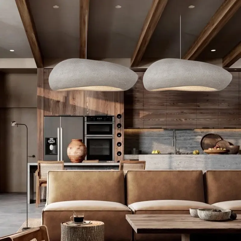 Modern Wabi Sabi Pendant Light - Image 3