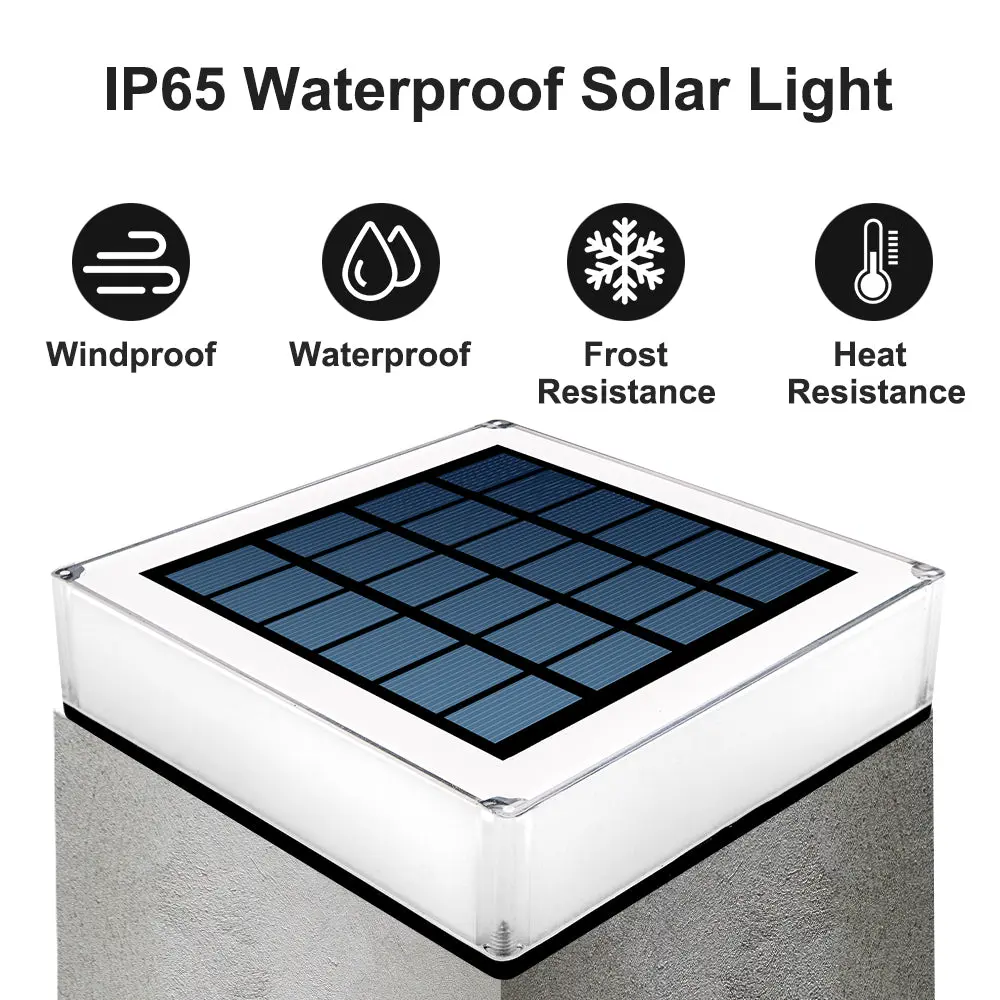 Waterproof Solar Light for Stone Wall - Image 3