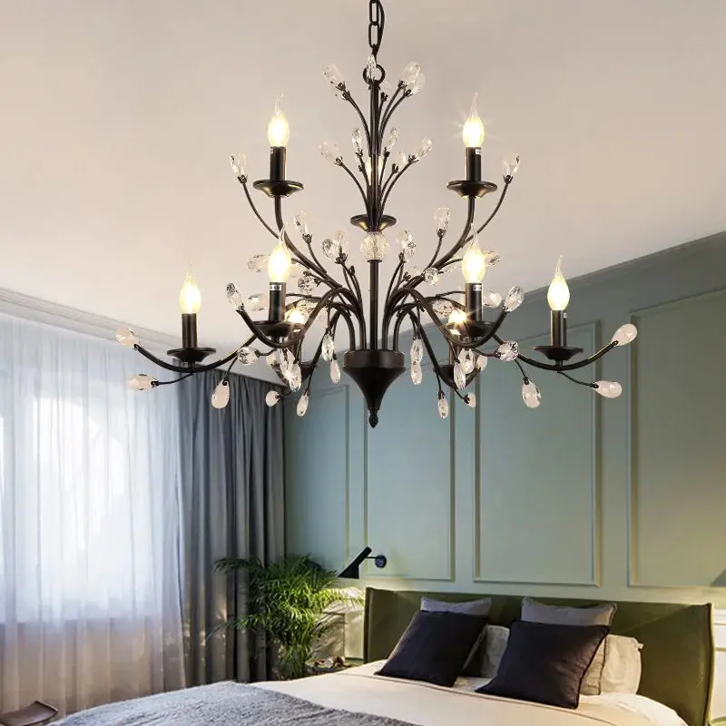 Wrought Iron Chandeliers 6/9 Lights - Image 3