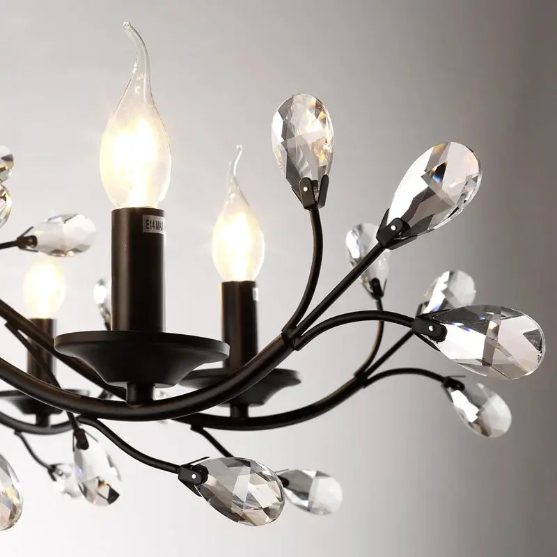 Wrought Iron Chandeliers 6/9 Lights - Image 4