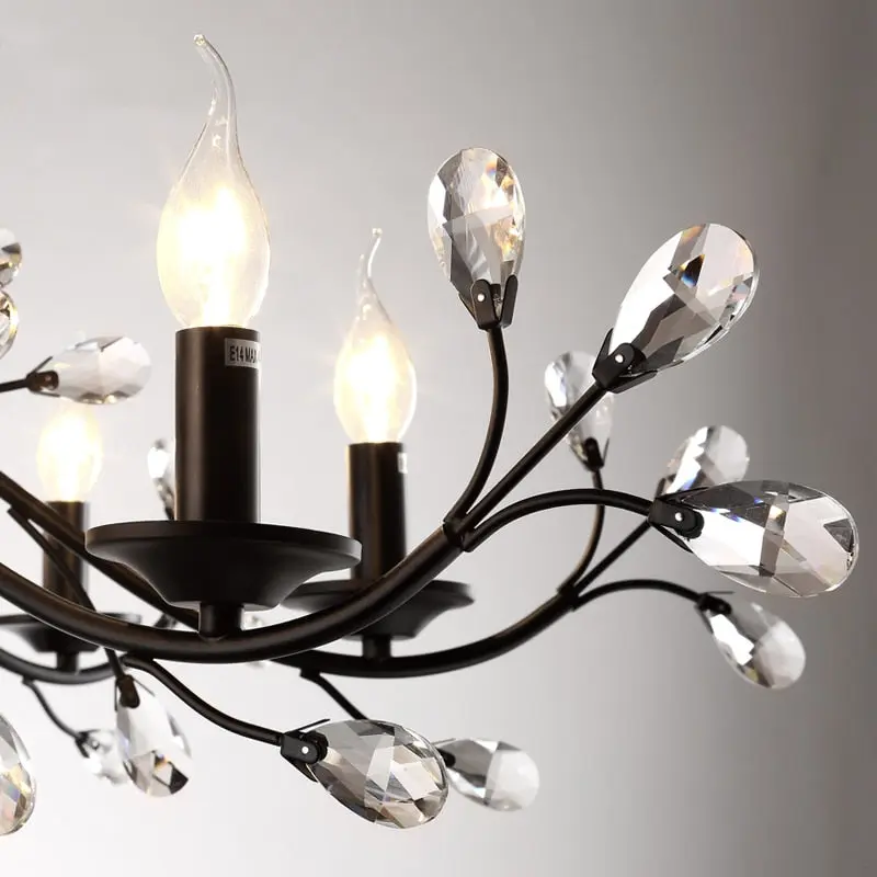 Rustic Wrought Iron Chandeliers 12 Lights - Image 5