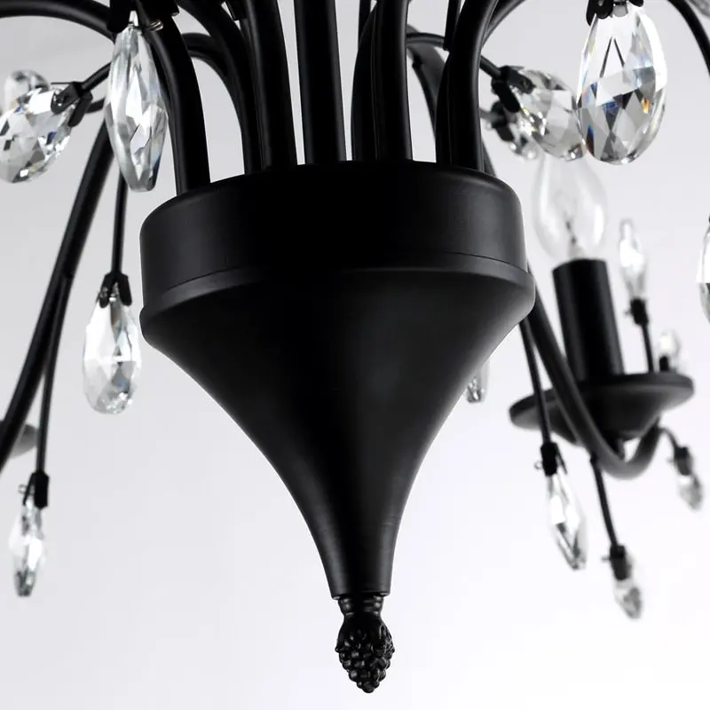 Rustic Wrought Iron Chandeliers 12 Lights - Image 6
