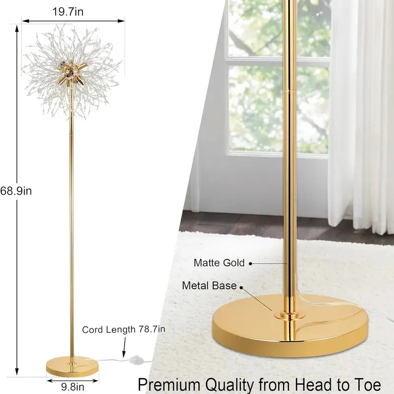 Yuna Modern Flower Floor Lamp - Image 9