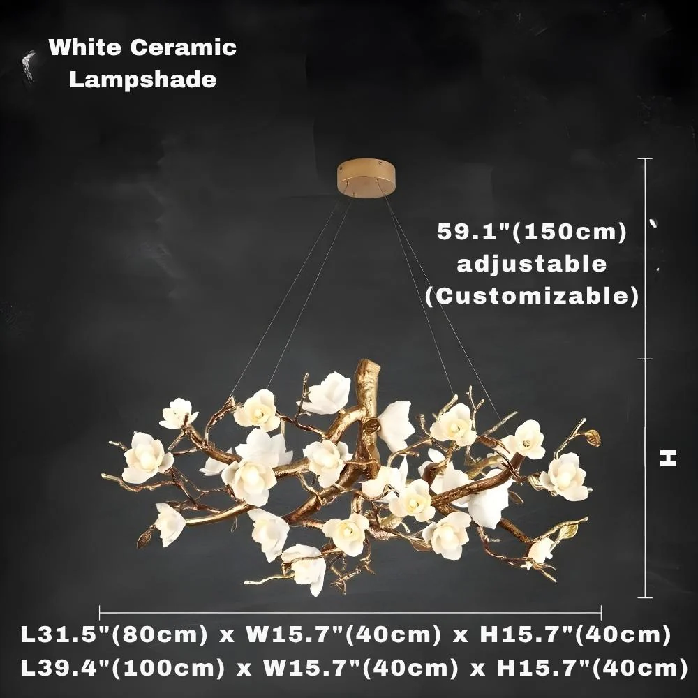 Zenth Vintage Flower Chandelier - Image 11