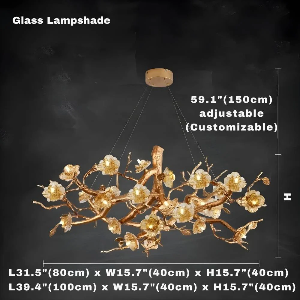Zenth Vintage Flower Chandelier - Image 12