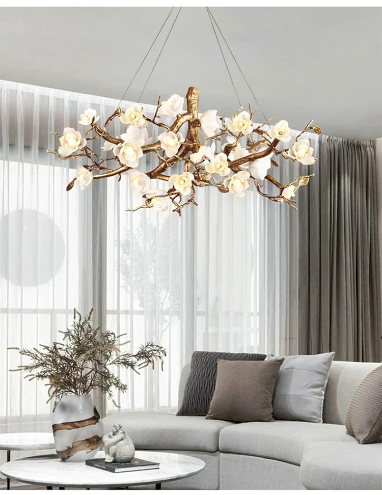 Zenth Vintage Flower Chandelier - Image 5