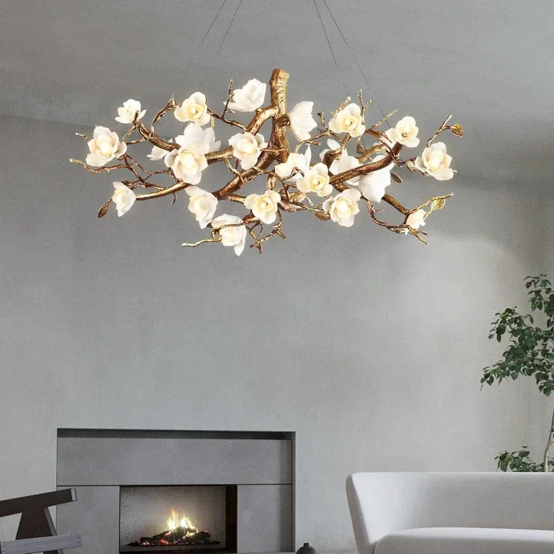 Zenth Vintage Flower Chandelier - Image 6