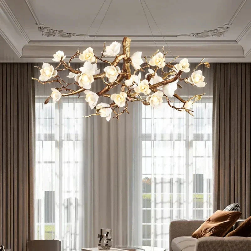 Zenth Vintage Flower Chandelier - Image 9