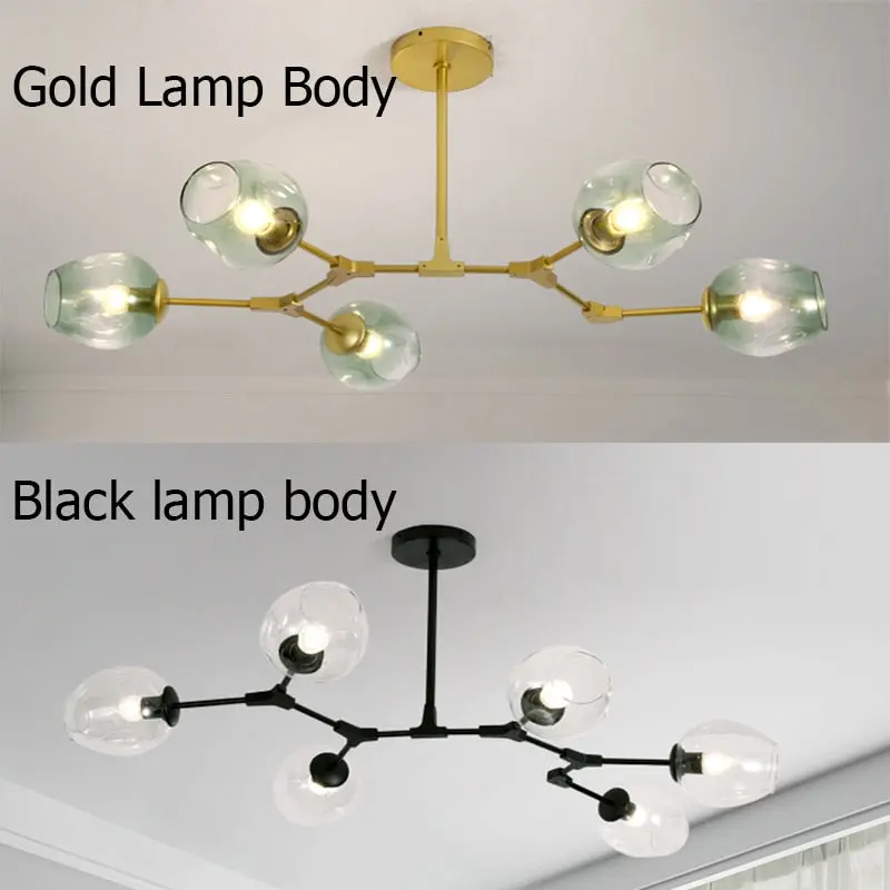 Zentra Black and Gold chandelier 6/7/8/9/10 Lights - Image 14
