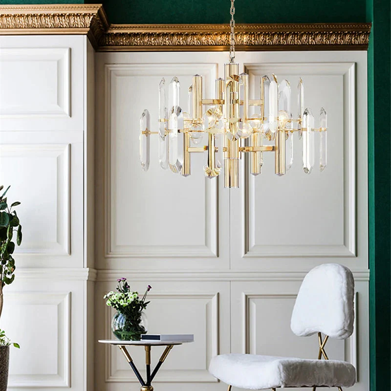 Zoe Modern K9 Crystal Chandelier - 10/12/15 Lights - Image 2