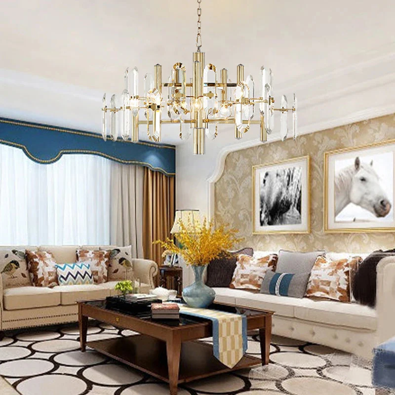 Zoe Modern K9 Crystal Chandelier - 10/12/15 Lights - Image 3