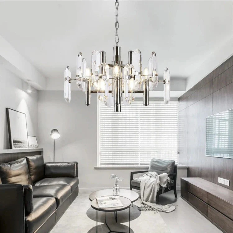 Zoe Modern K9 Crystal Chandelier - 10/12/15 Lights - Image 6